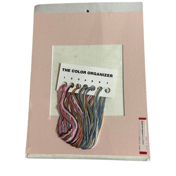 NEW Weekenders Cross Stitch Kit 5" x 5"  Heart Strings Bear Rabbit 90s Country - Picture 3 of 7